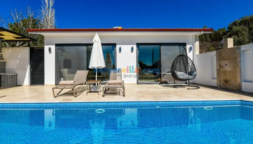 Villa Gala 2 - Isıtmalı Dış Havuz - Balayı Villası -  Jakuzili Villa - Villa Paketi
