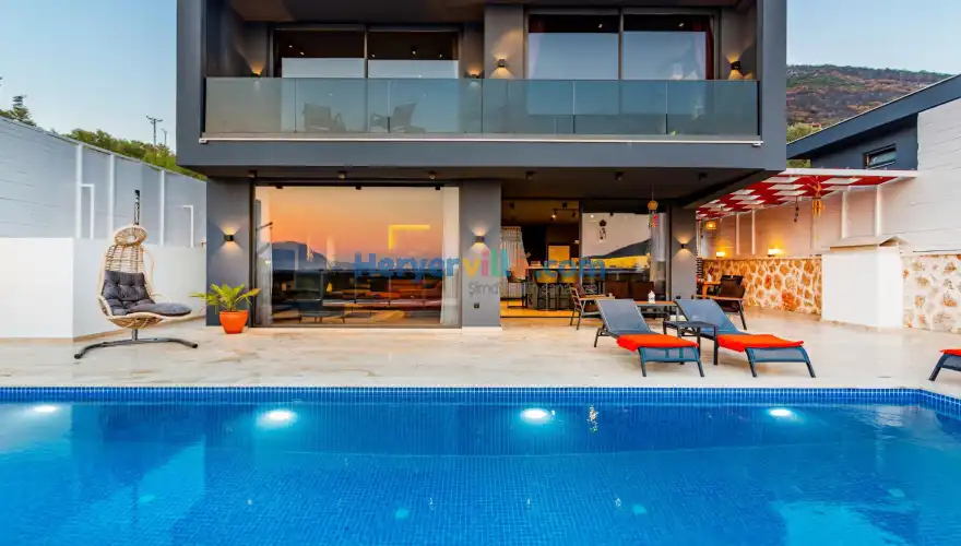 Villa Likya Premium - Korunaklı Havuz Alanı - Villa Paketi