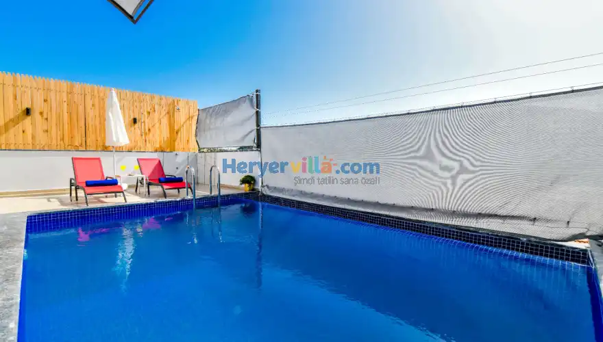 Villa Yaz 4, 2 kişilik, jakuzili, havuzlu - villapaketi